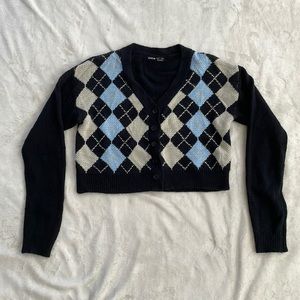 Shein cropped cardigan